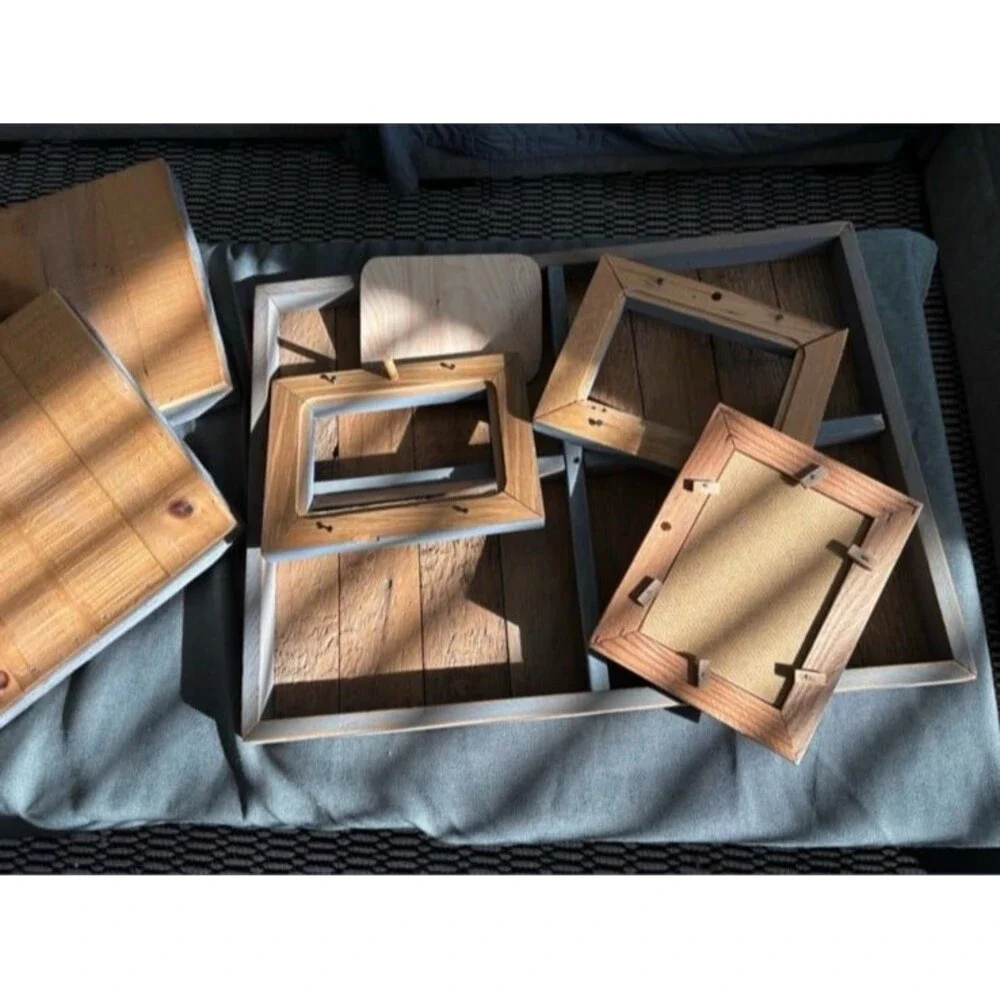 Rustic Picture Frame Set of 6
